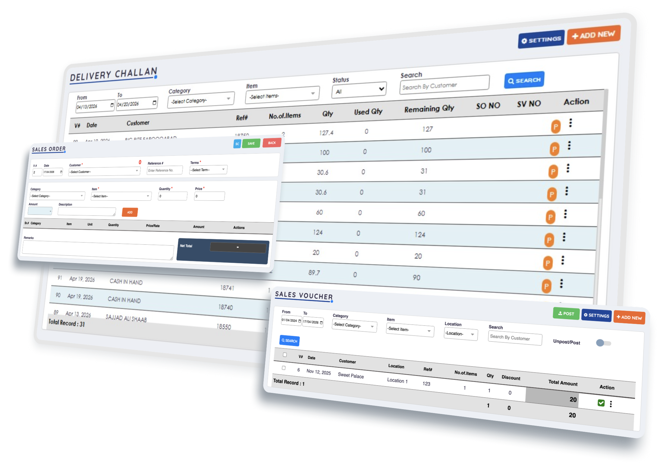 Sales Management Preview